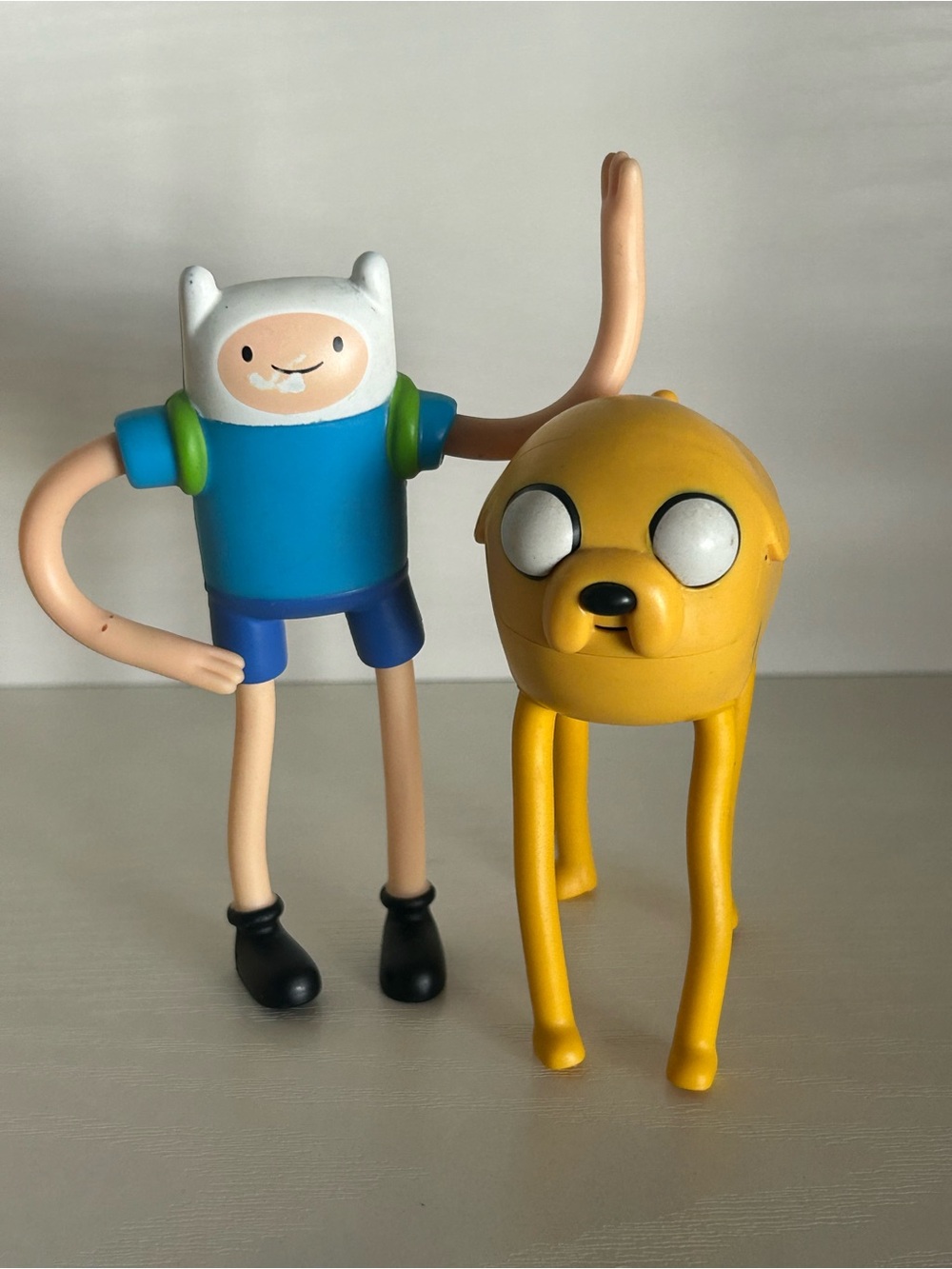 BENDABLE JAKE & FINN ADVENTURE TIME Cartoon Network Figure